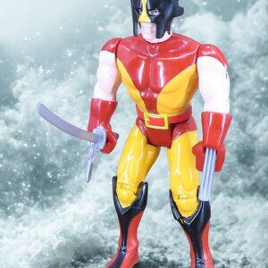 Wolverine Snap-Out Claws Marvel Uncanny X-Men Action Figure 1991 Toy Biz